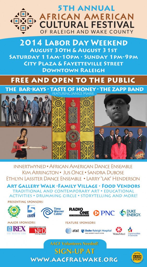 The 5th Annual African American Cultural Festival Starts Next Weekend