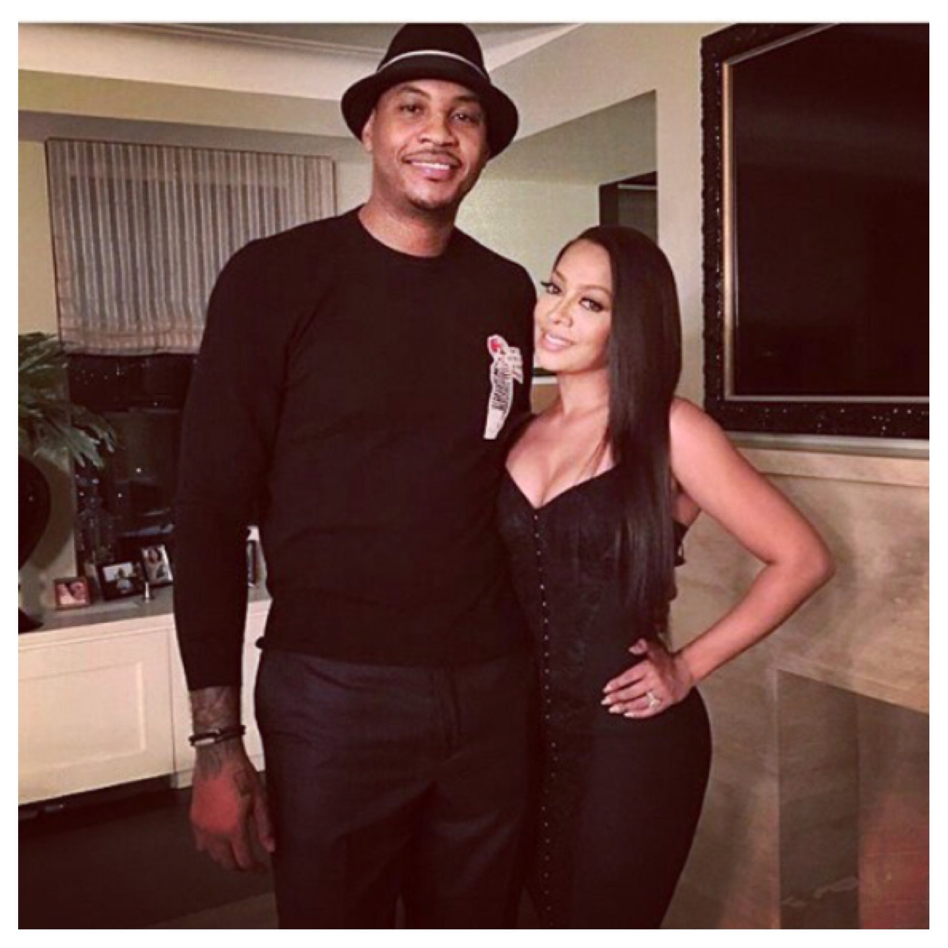 It’s True…Carmelo Anthony And La La Vasquez Has Ended Their 7 Year Marriage. Sources Say Melo’s Getting Ready To Be A New Baby Daddy To A “Fun Girl”!