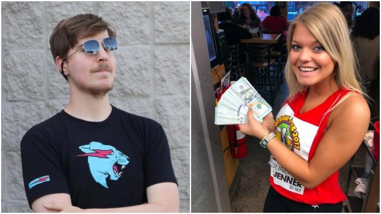 Who Is Mr. Beast? Popular Youtuber Tips A Sups Dog Waitress $10,000 After Only Ordering 2 Glasses Of Water.