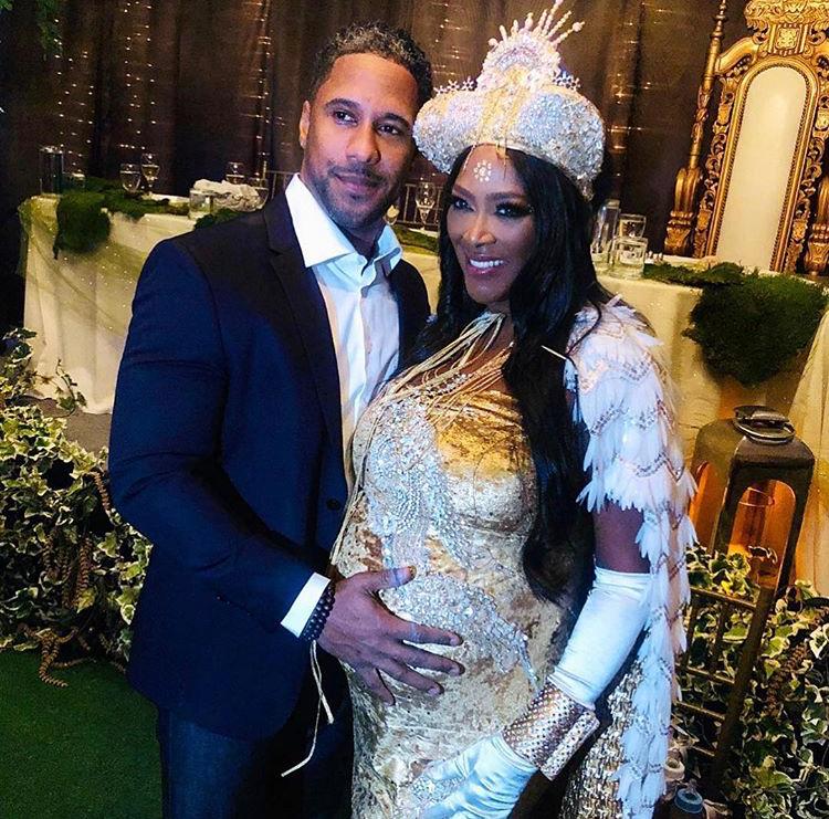 A Twirl For Baby Girl! 47 Year Old Kenya Moore Gives Birth To Baby Girl.
