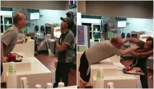 Another Attack On A Black Female. This Time A White Male Customer Jumps A McDonalds Employee Over A Straw.