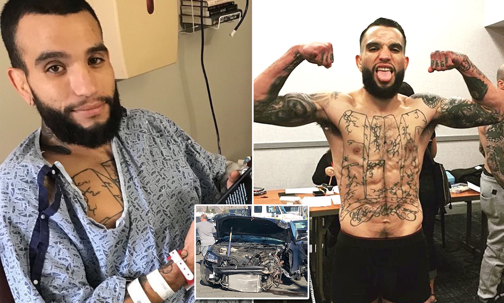 MMA Fighter Suing California DOT After A Career-Ending Car Accident