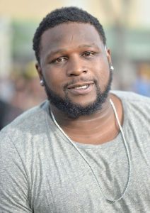 LOS ANGELES, CA - APRIL 07:  Football player Le'Ron McClain attends Premiere Of Summit Entertainment's "Draft Day" at Regency Bruin Theatre on April 7, 2014 in Los Angeles, California.  (Photo by Michael Buckner/Getty Images)