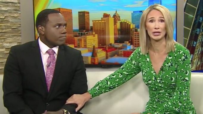 White News Anchor Apologizes To Black Co-Anchor After Comparing Him To A Gorilla