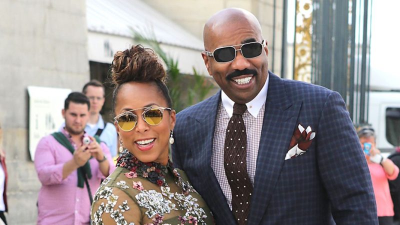 Steve Harvey Defends Wife Against Critics Accusing Her Of Spending His Money On Lavish Vacation