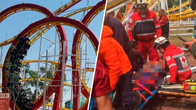 2 Killed, 2 Injured When A Rollercoaster Derails At An Amusement Park In Mexico