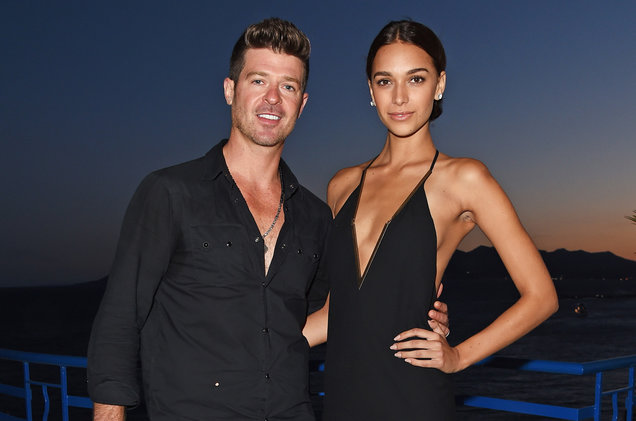 Robin Thicke And Fiancee April Love Geary Involved In Car Accident In Malibu