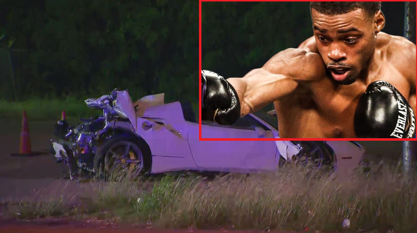 Professional American Boxer, Errol Spence Jr, Avoids Serious Injury After Horrifying Crash