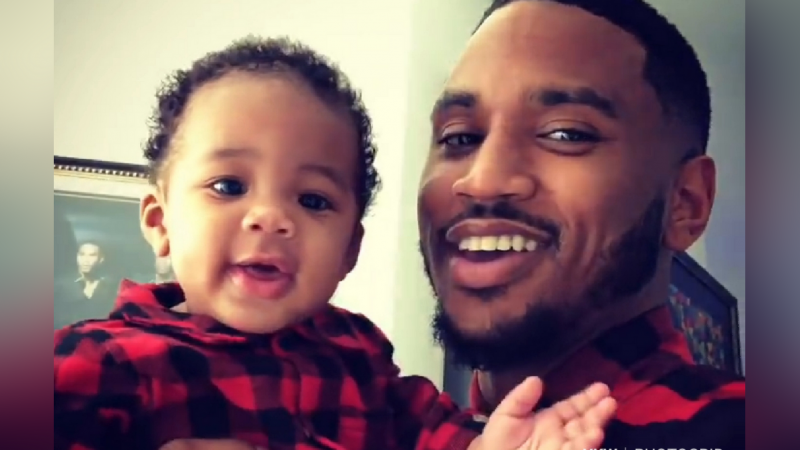 Trey Songz Shares Precious Moments With 6-Month Old Son Noah