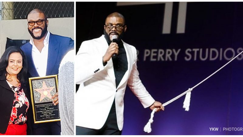 Tyler Perry Gets Hollywood Star And Celebrates Studio Grand Opening In The Same Week