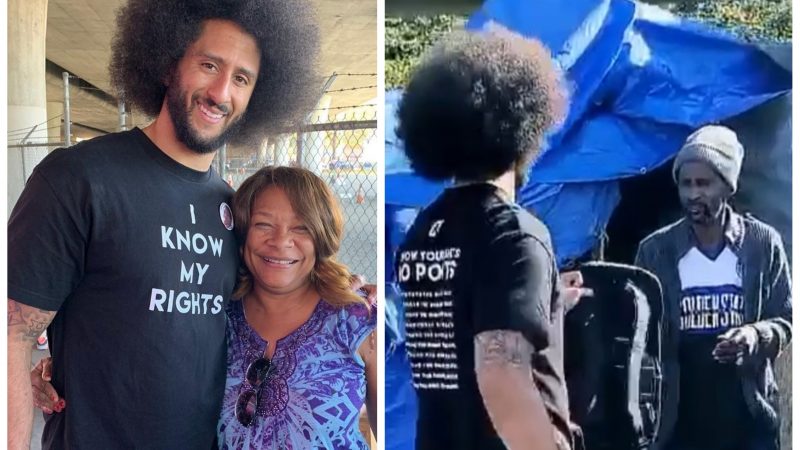Colin Kaepernick Spends 32nd Birthday By Feeding, Supplying The Homeless In Oakland