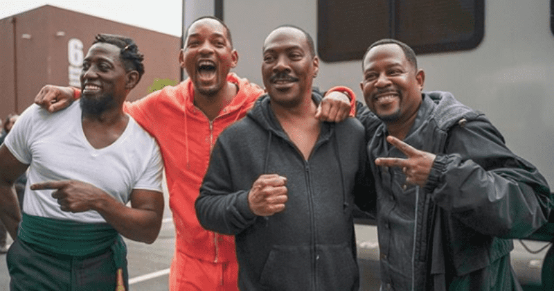 Will Smith, Eddie Murphy, And Other Stars Meet Up At Tyler Perry Studios While Filming