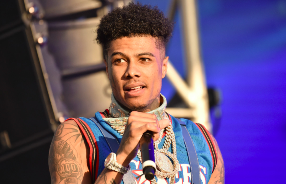 Rapper Blueface Criticized For Throwing Cash To The Homeless On Skid Row For Christmas