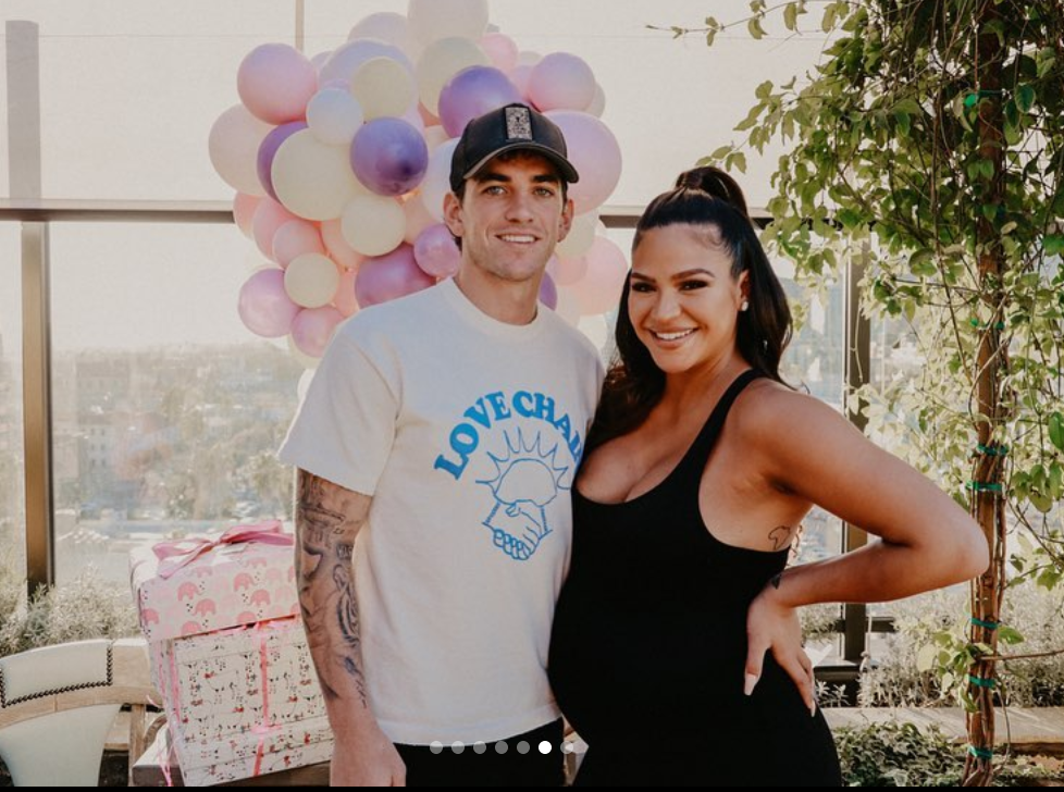 Cassie And Husband Alex Fine Welcome Baby Girl Frankie Into The World