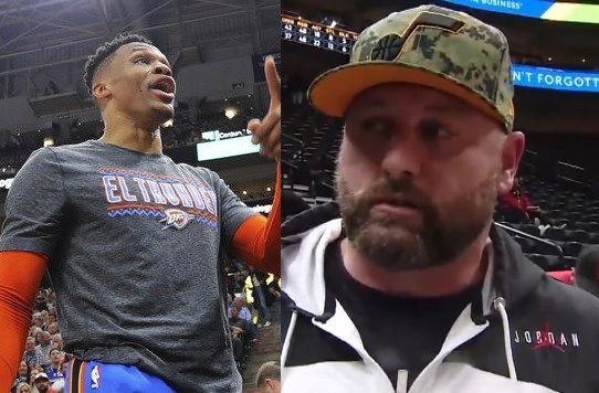 NBA Fan Who Was Banned For Life Files A 100 Million Dollars Lawsuit Against Russell Westbrook And Utah Jazz