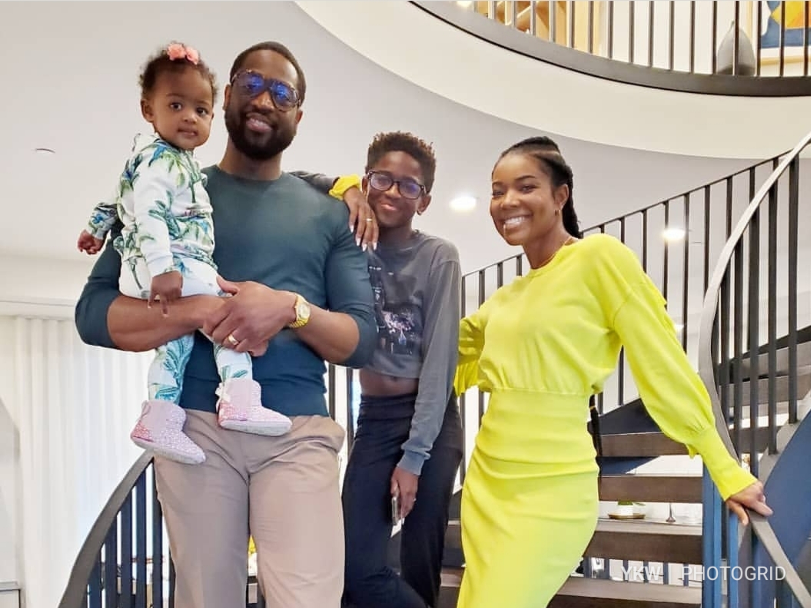 Dwyane Wade Responds To Critics Talking About Son’s Appearance In Family Photo