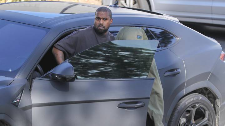 Kanye West Stops His Car On A L.A. Freeway Exit To Give Homeless Veteran Money
