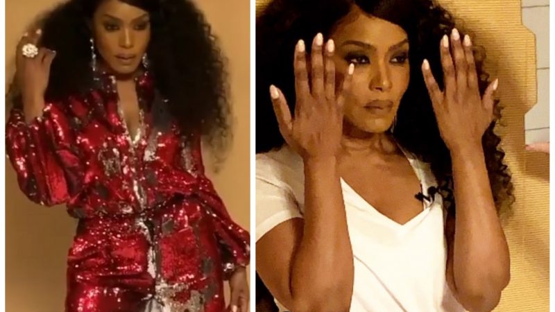 Angela Bassett Poses For Her Madame Tussauds Wax Figure And She’s Gorgeous!