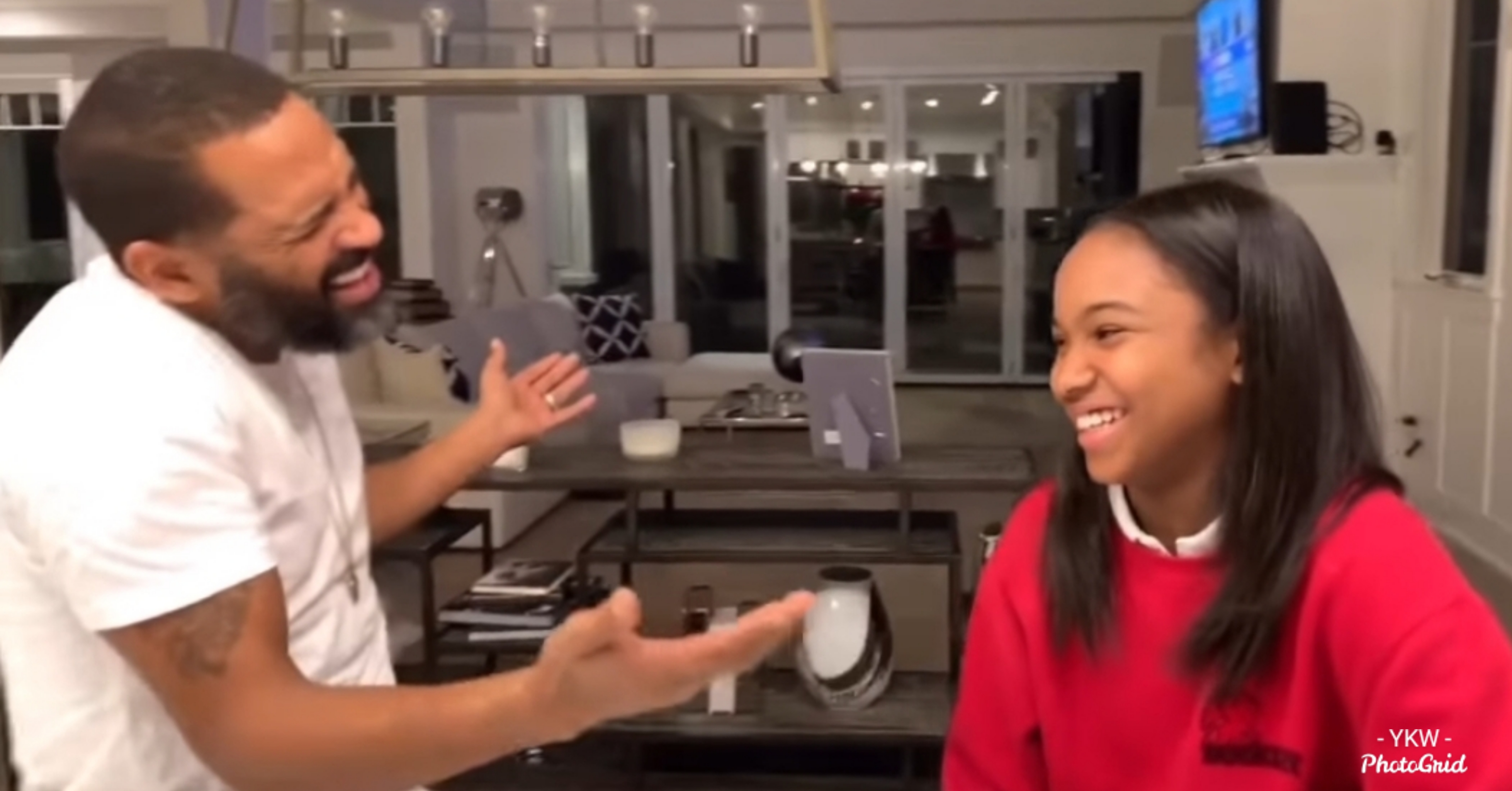 Comedian Mike Epps Serenades His Daughter Madison On Her 13th Birthday