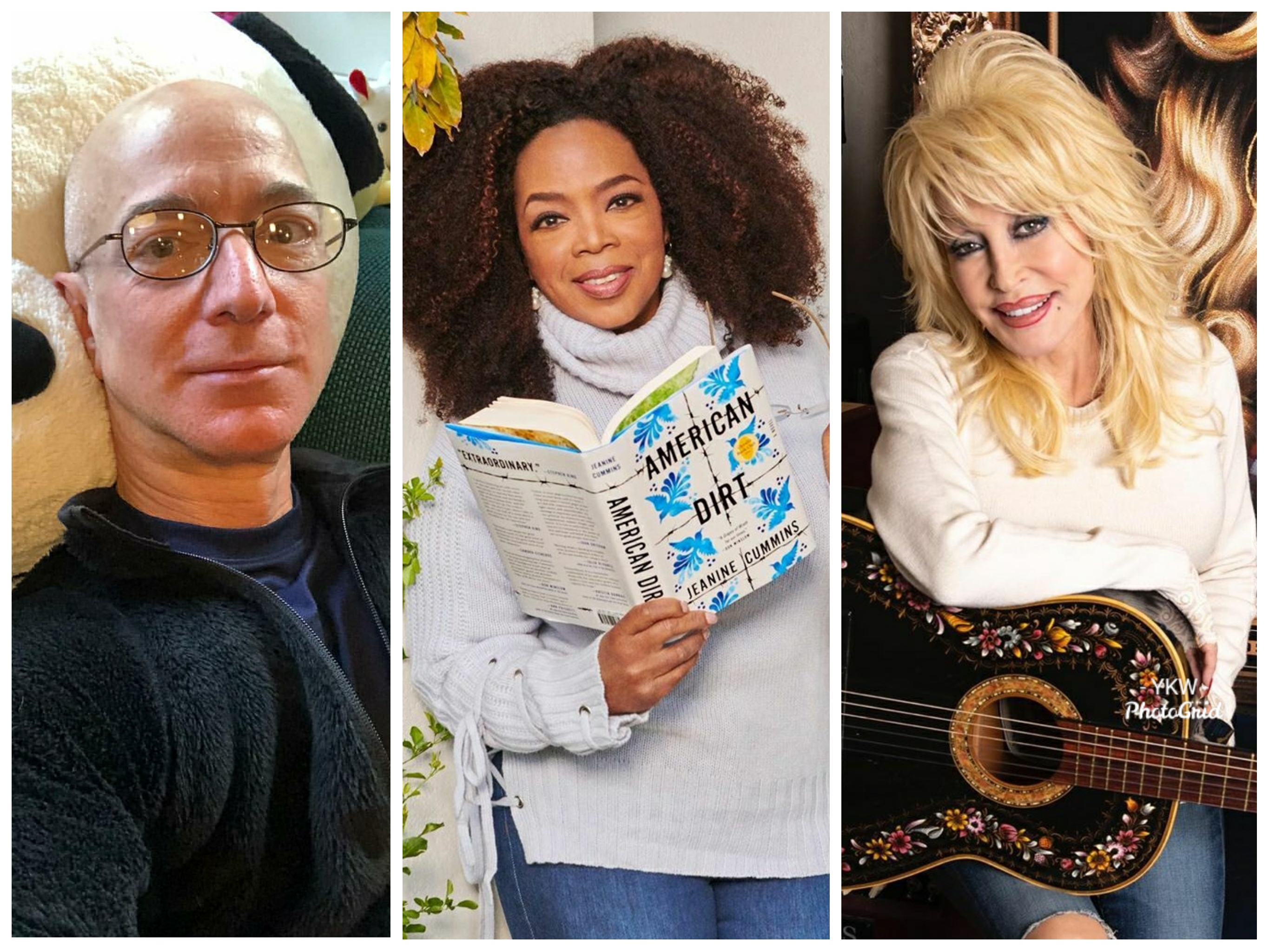 Jeff Bezos, Oprah Winfrey, And Dolly Parton Donate Millions Of Dollars For Coronavirus Relief Efforts And Cure Research