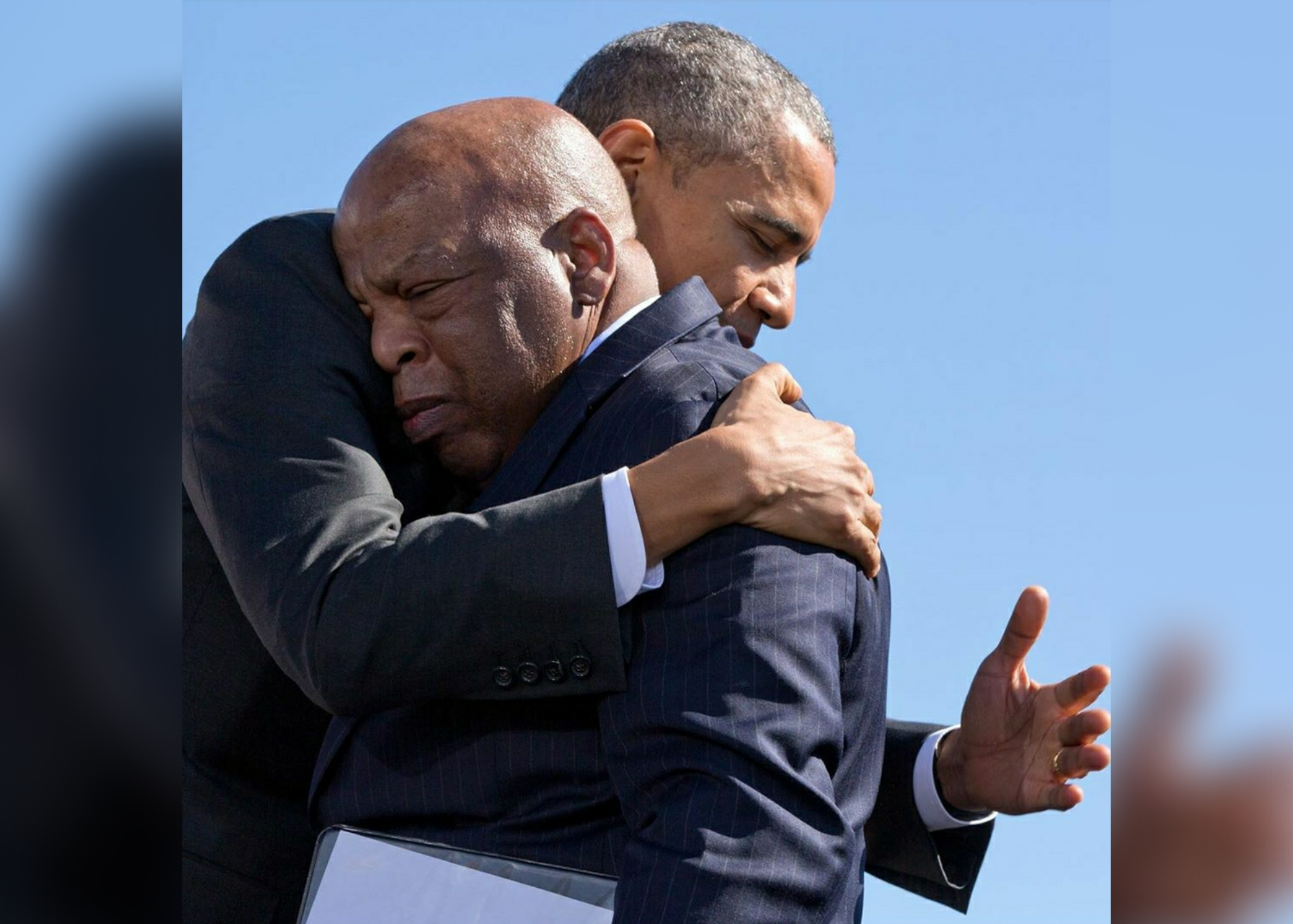 Barack Obama and Others Pays Tribute To Rep. John Lewis After His Passing
