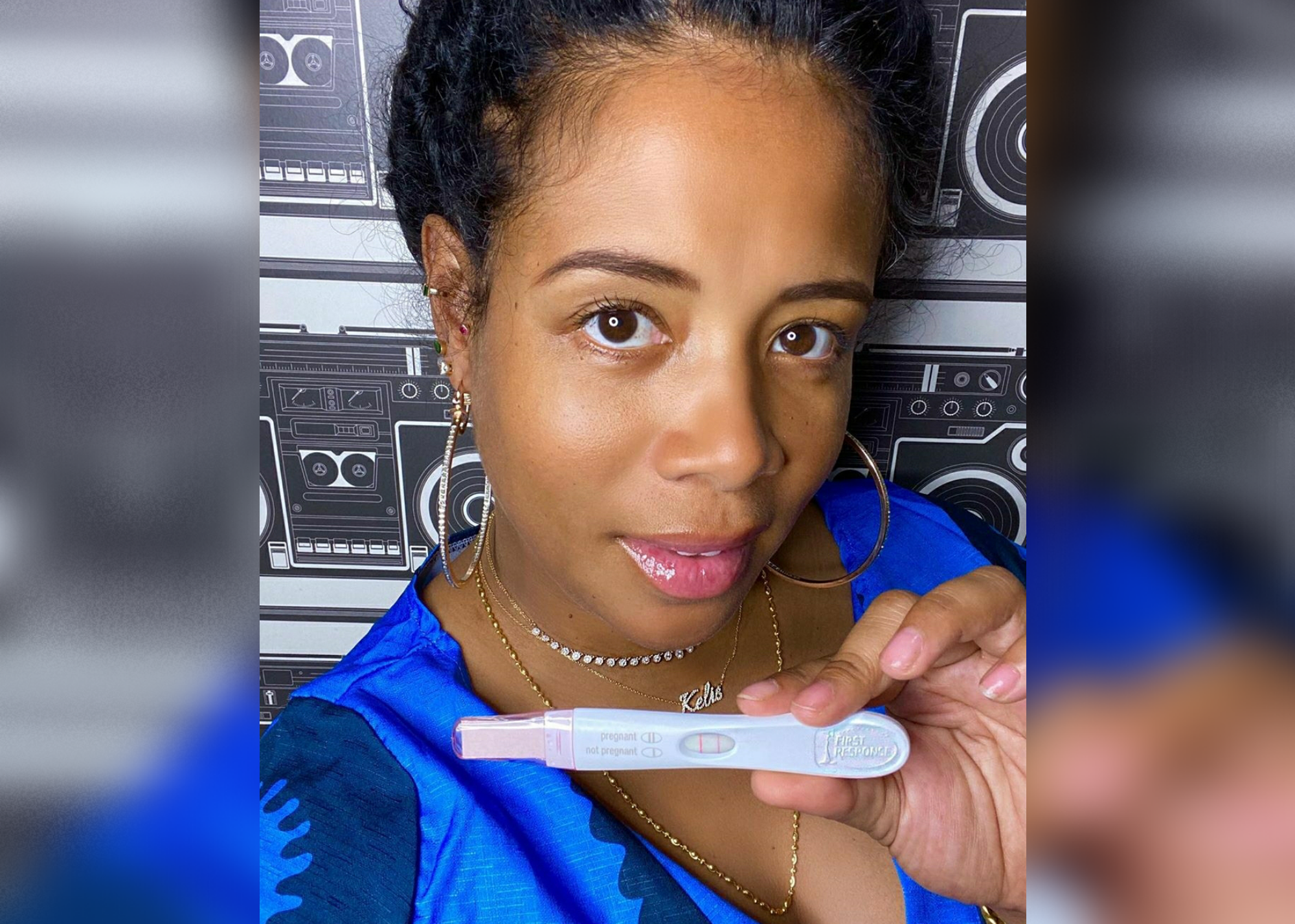 Kelis Announces She’s Pregnant With Her Third Child: “Table For 5 Please!”