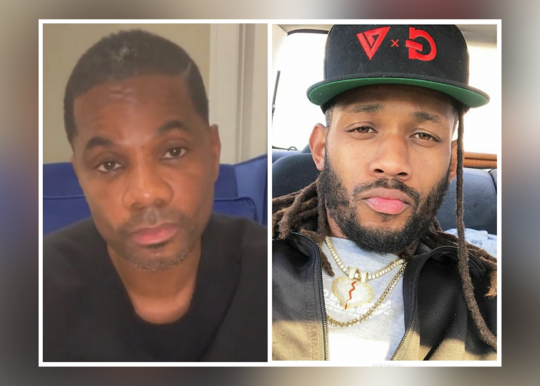 kirk franklin address audio of him cussing out son.