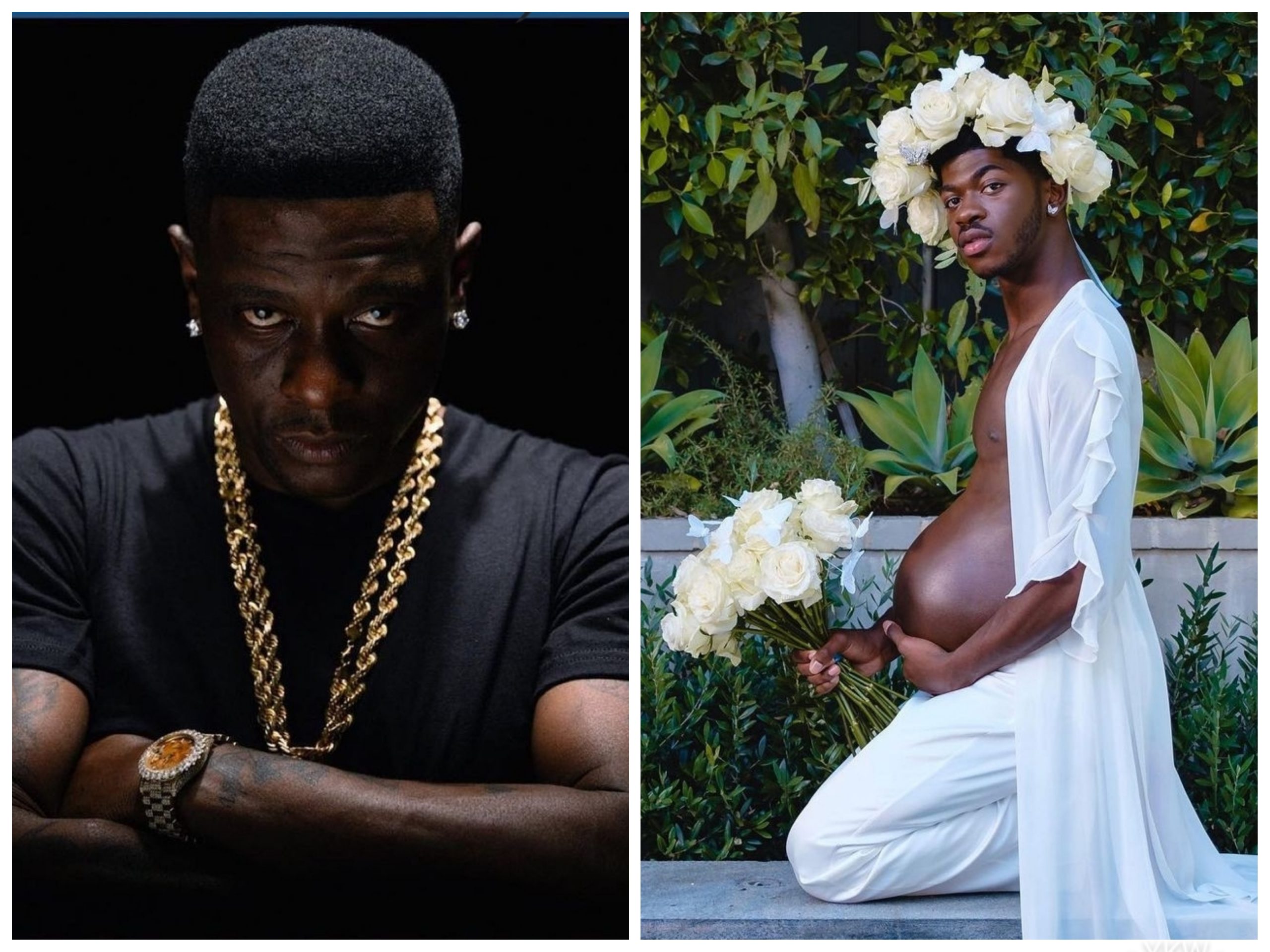 Boosie Responds To Lil Nas X’s “Pregnancy” Photoshoot