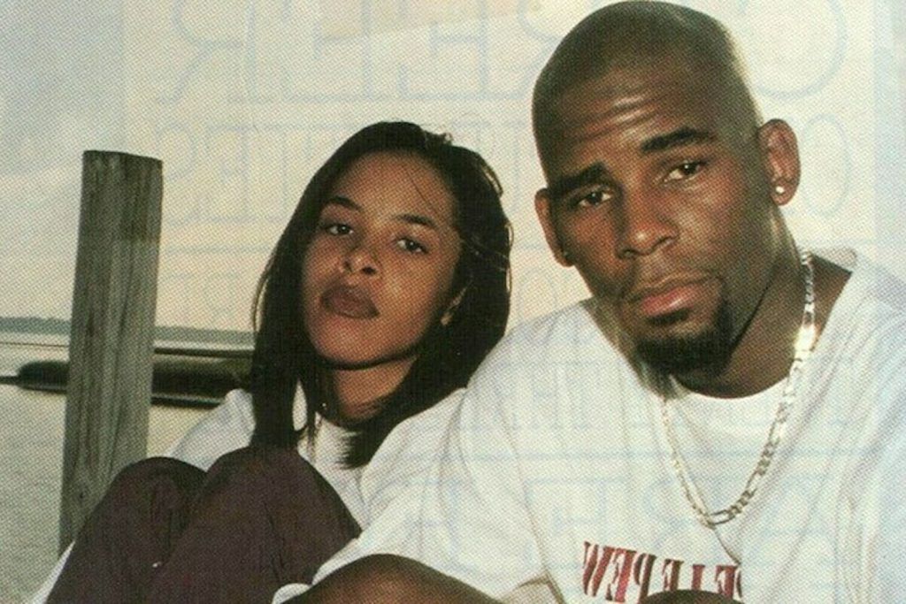 R Kelly and Aaliyah.
