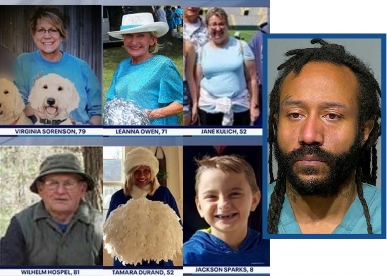 Waukesha Christmas parade victims and suspect.