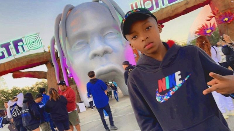 Ezra Blout died from Astroworld tragedy.