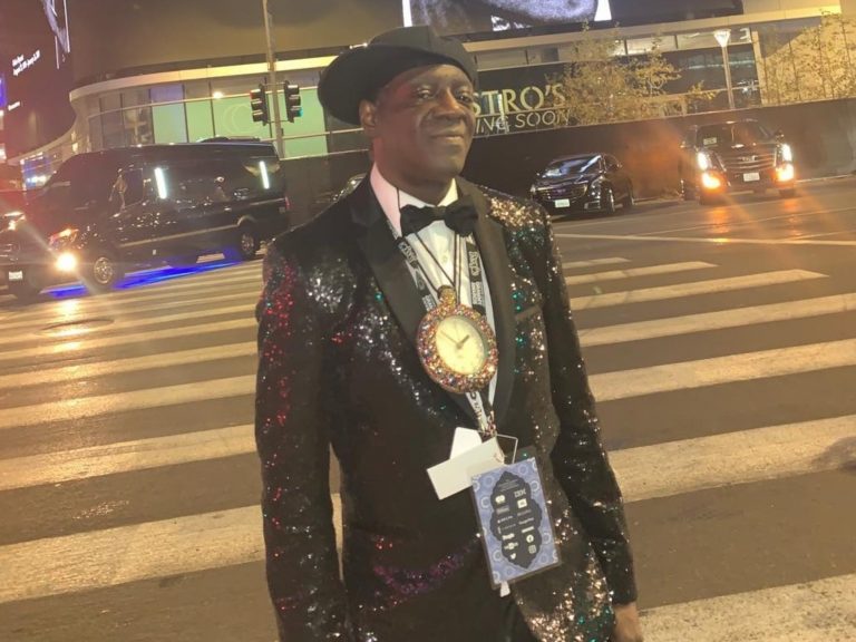 Flavor Flav hit by boulder.