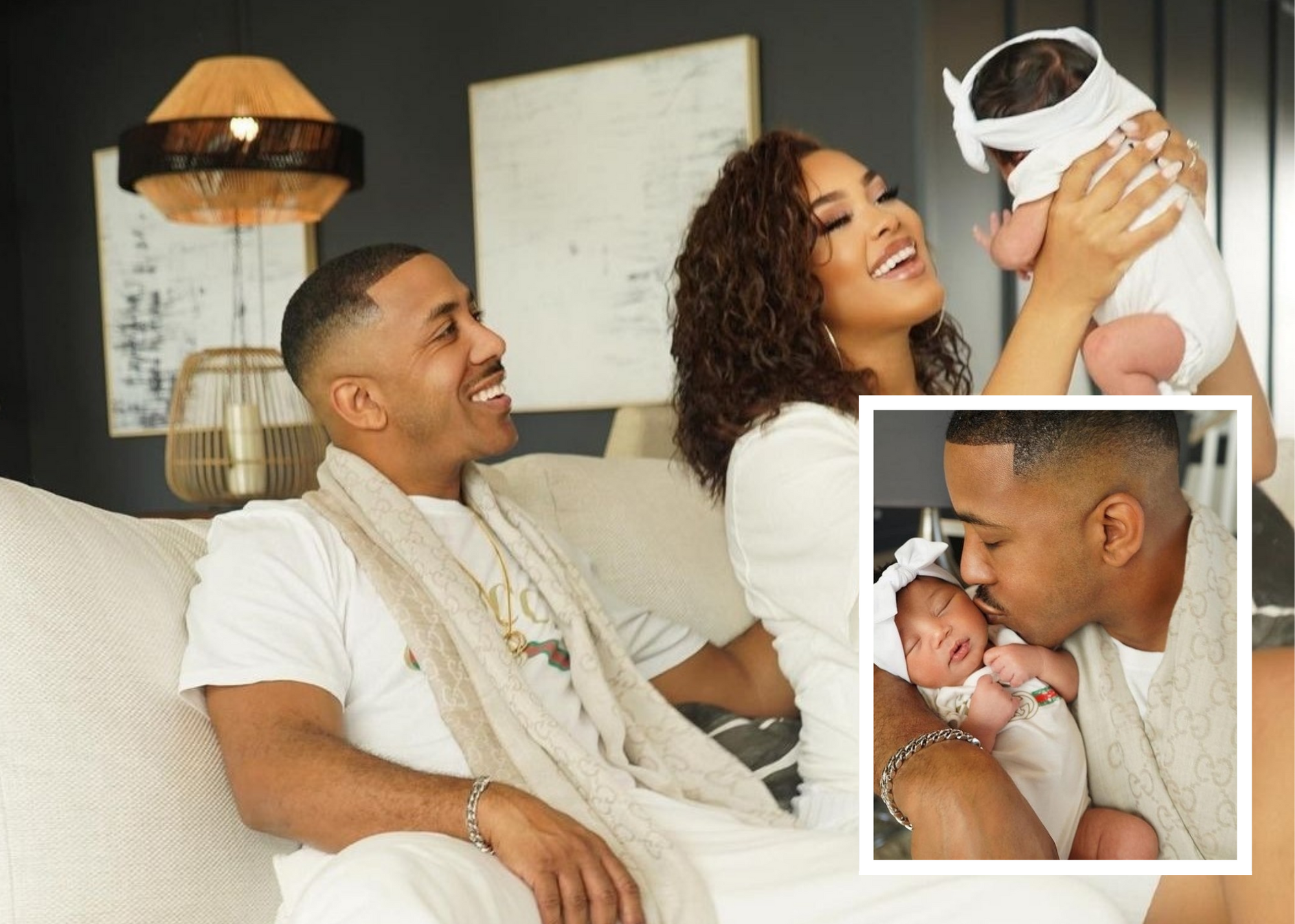Marques Houston And Wife Miya Welcome Baby Girl