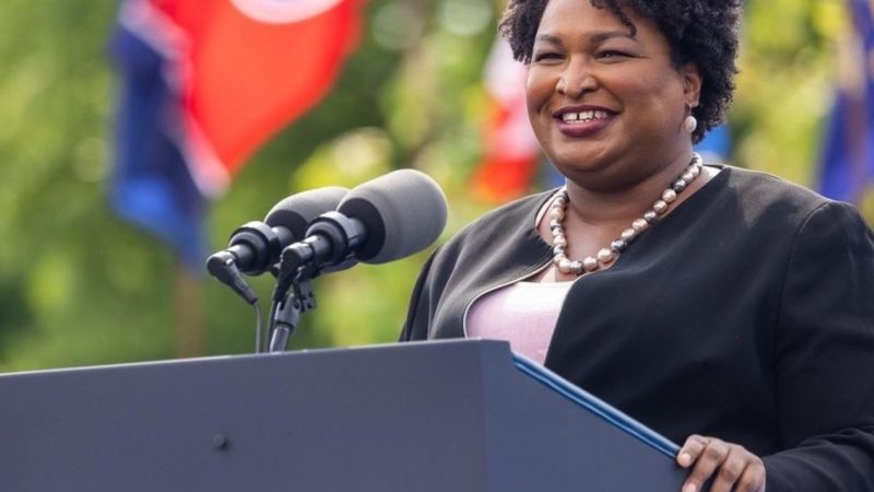 Stacey Abrams running for Governor in Georgia.