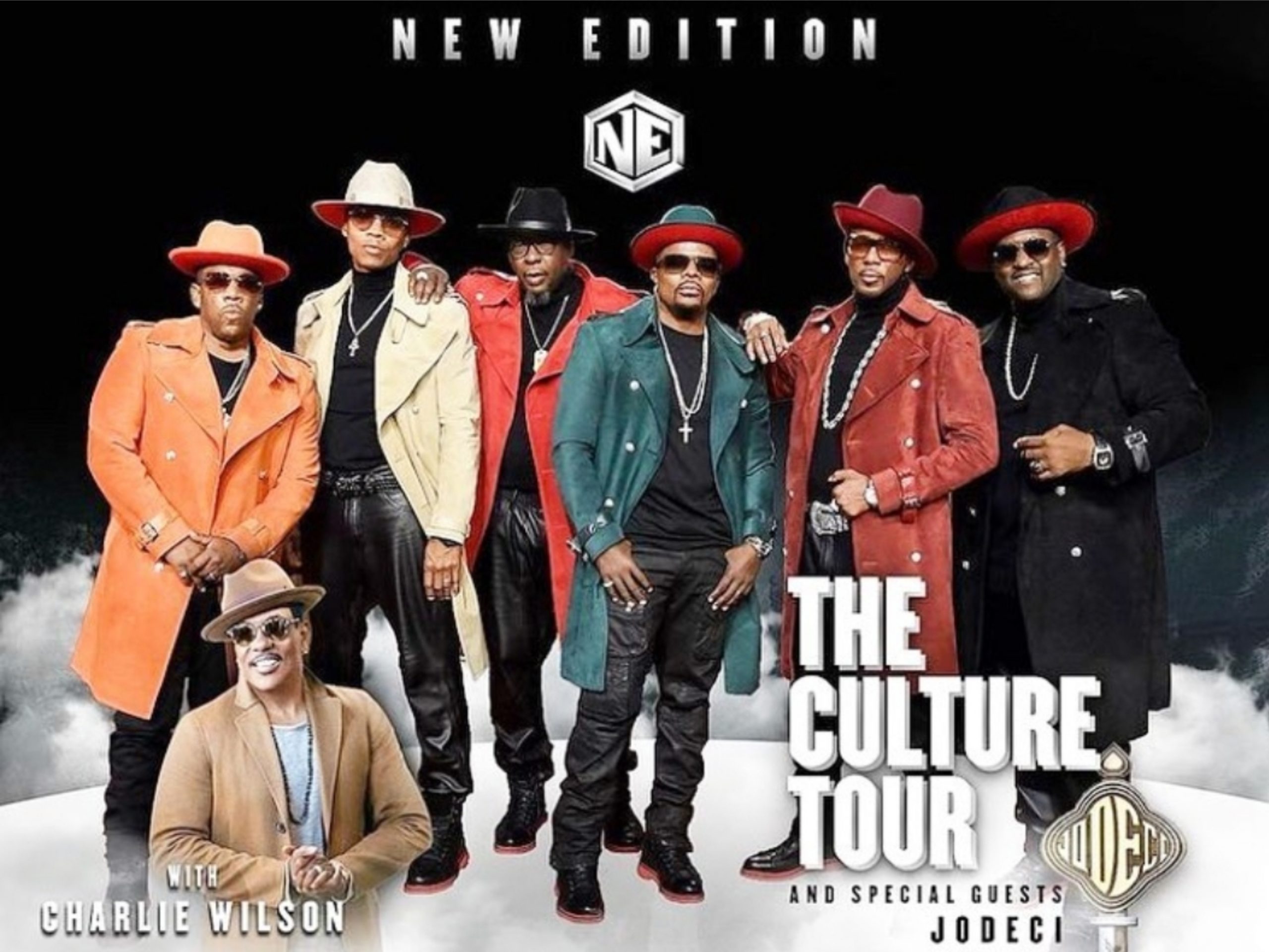 New Edition Announces Tour With Charlie Wilson and Jodeci