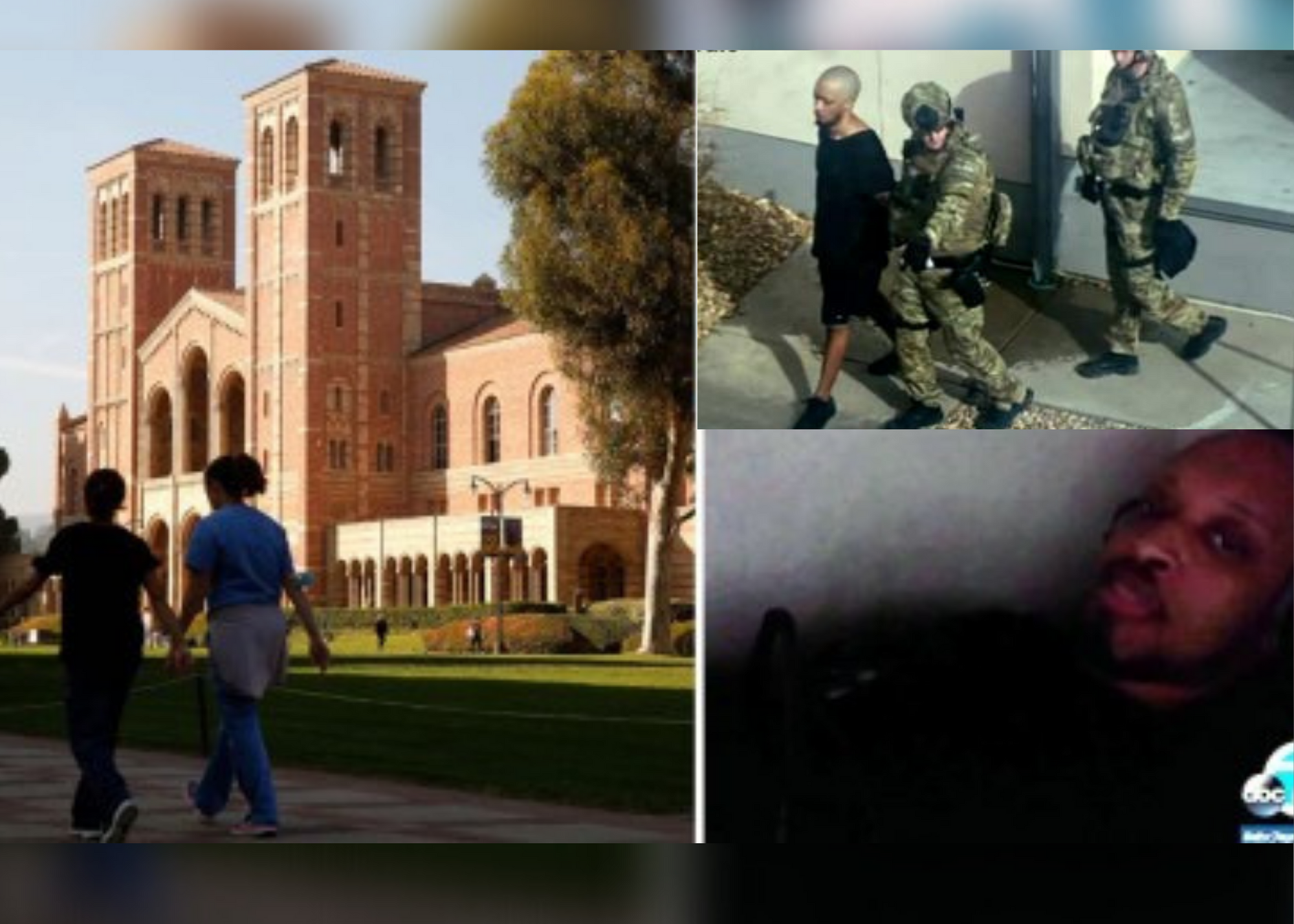 UCLA lecturer arrested after violent manifesto.