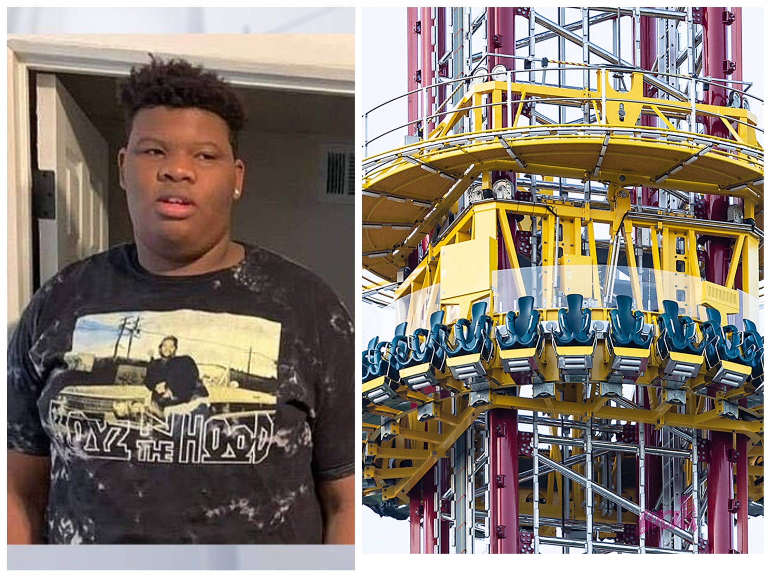 Teen falls from Free Fall Ride.