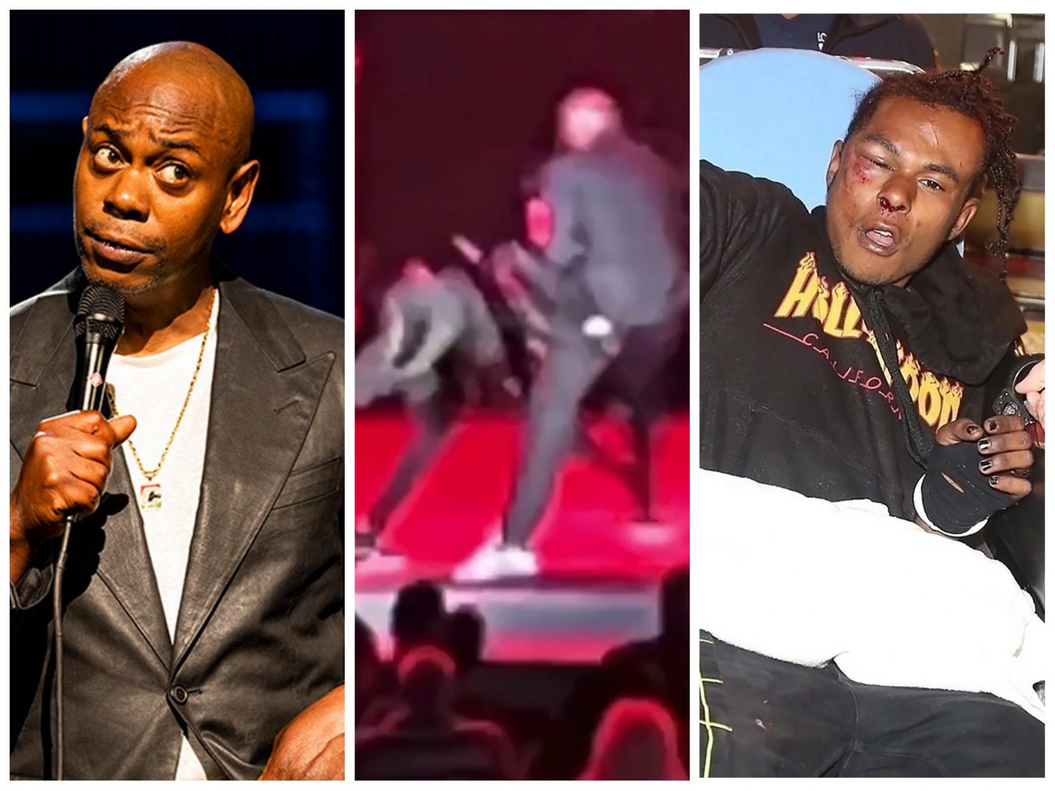 Dave Chappelle Attacked While Performing On Stage At The Hollywood Bowl ...