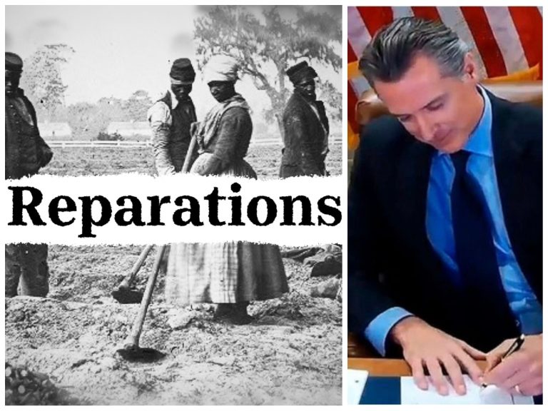 Reparations in California.