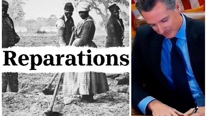 Reparations in California.