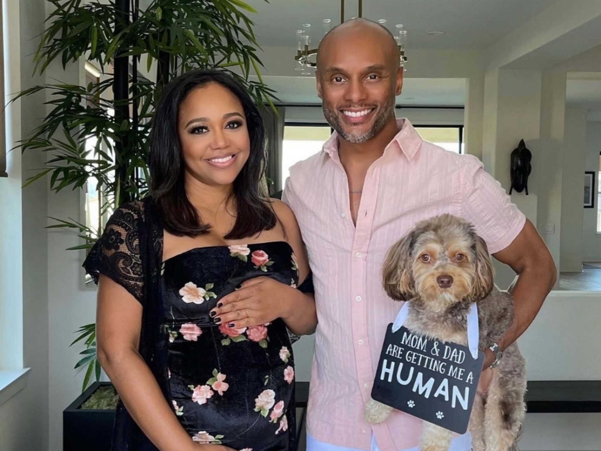 She's Here! Kenny Lattimore And Judge Faith Jenkins Welcome Baby Girl ...