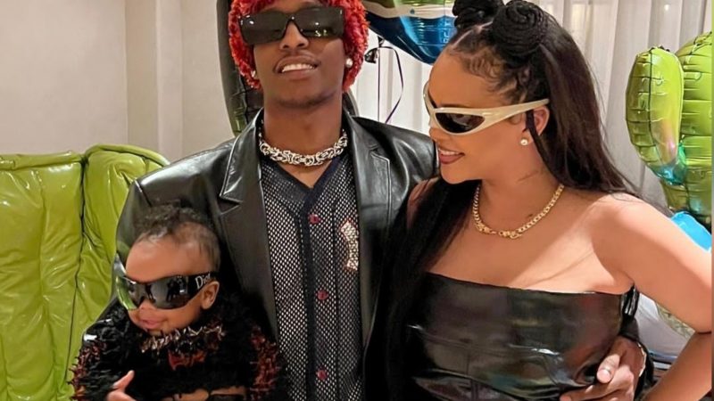 Rihanna and A$AP Rocky Debut First Photos of Their Second Baby Boy