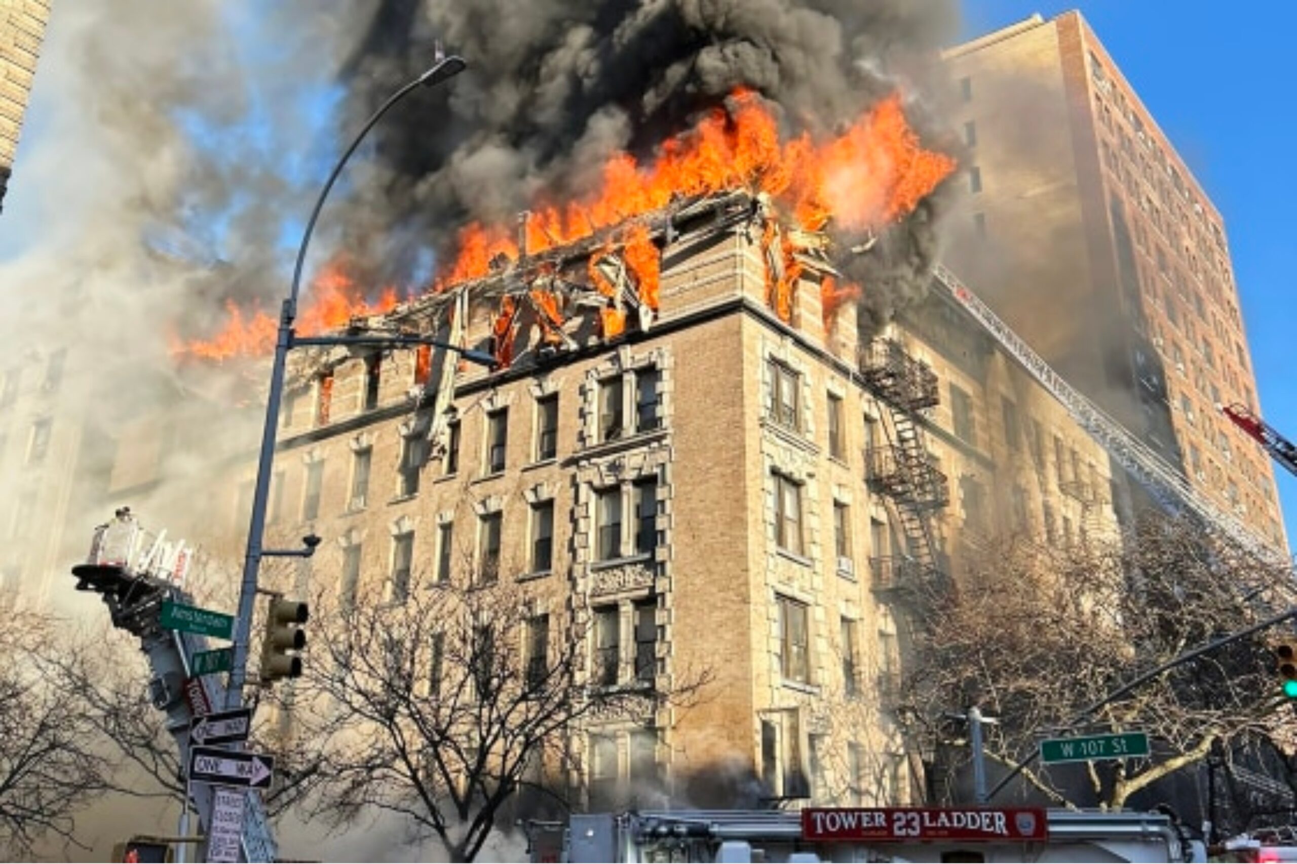 Manhattan apartment fire