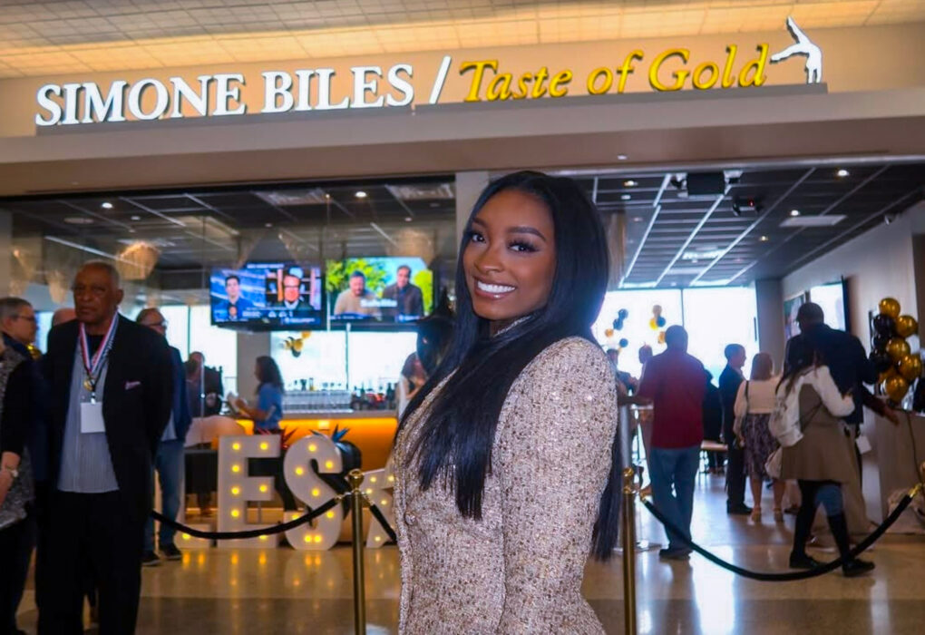 simone biles restaurant